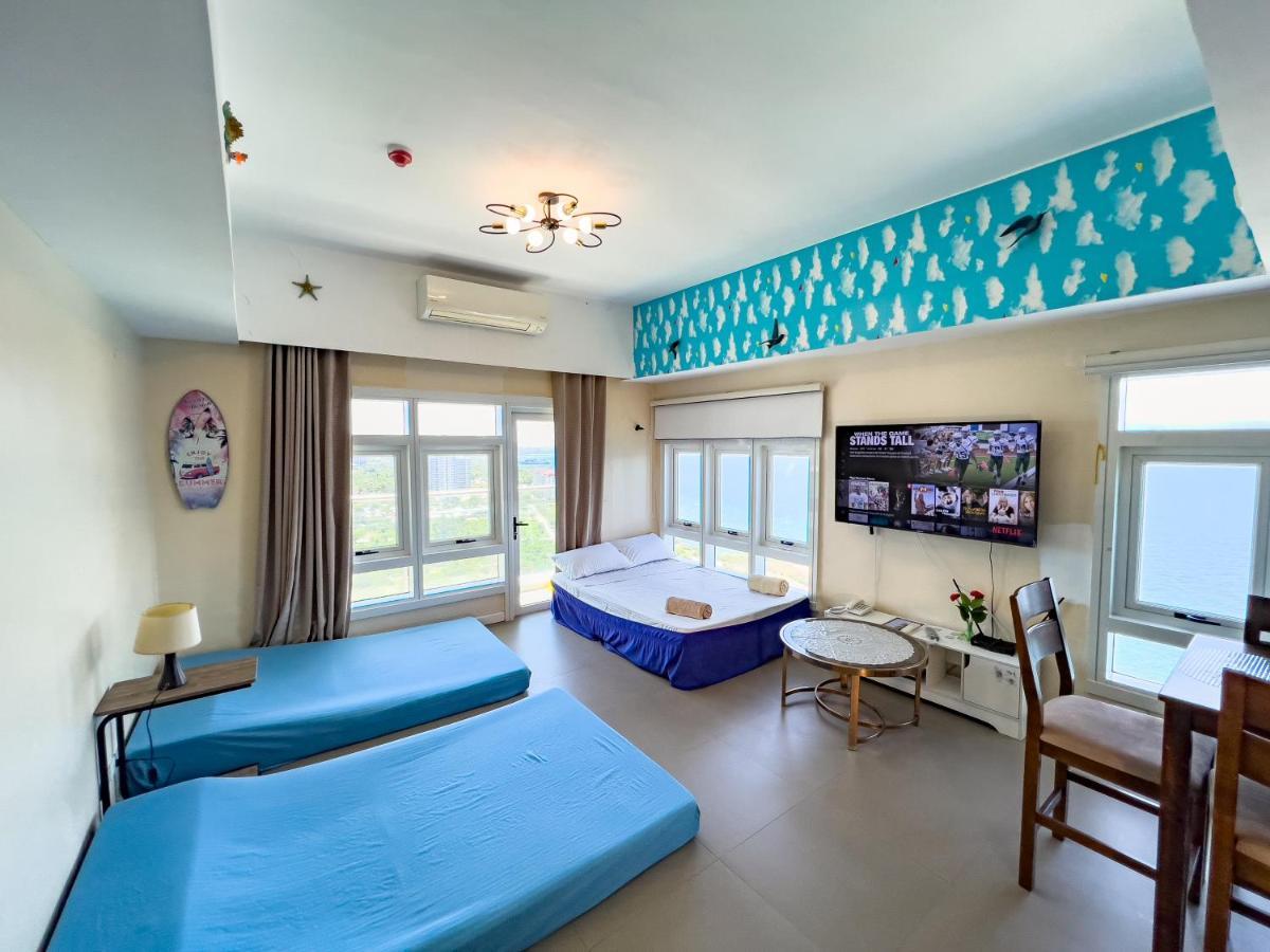 Villa 1Br Oceanfront At Arterra, Fast Wifi, Nflix, Kitchen à Île de Mactan Extérieur photo
